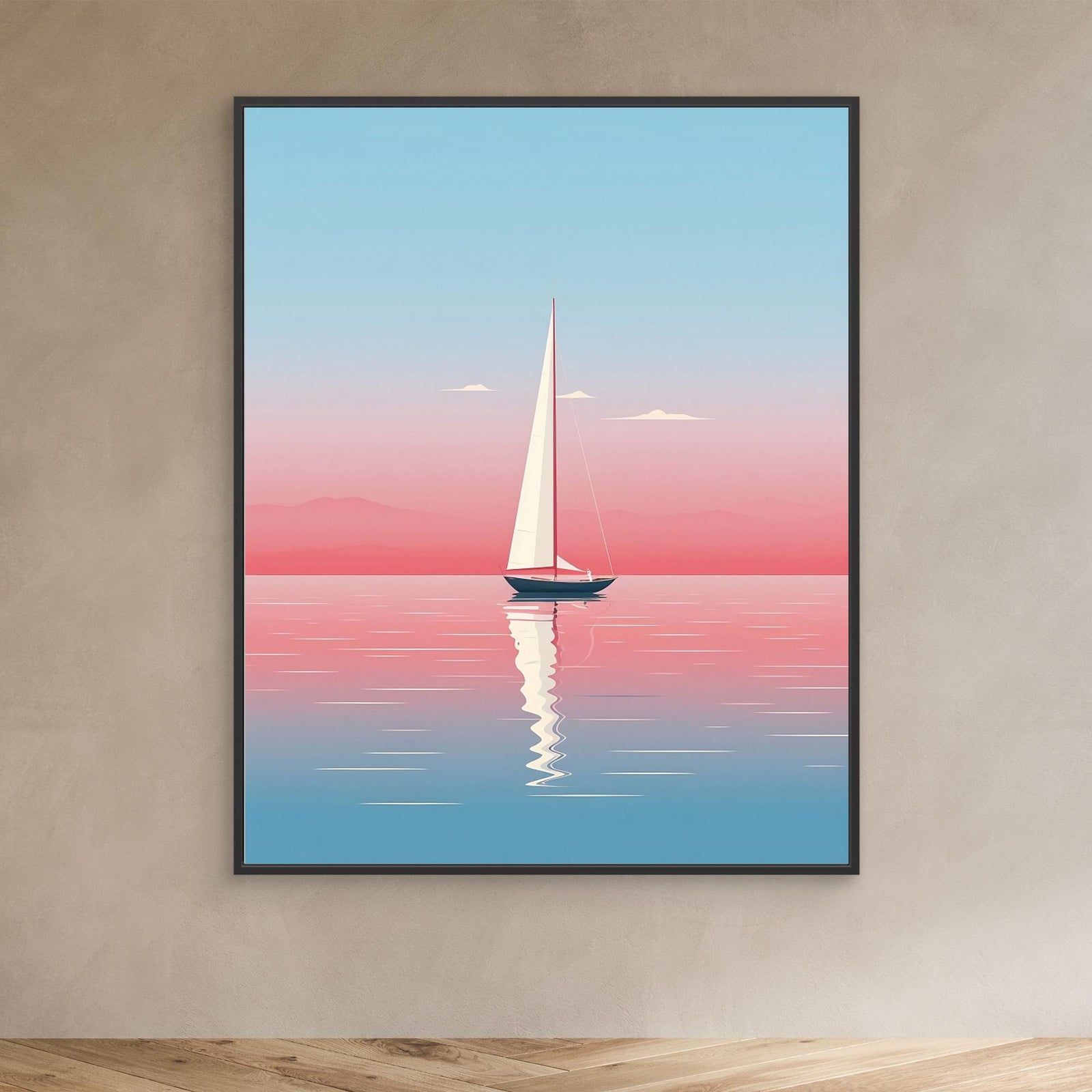 Canvas Print - Sailing In Peace by Emiliano Deificus