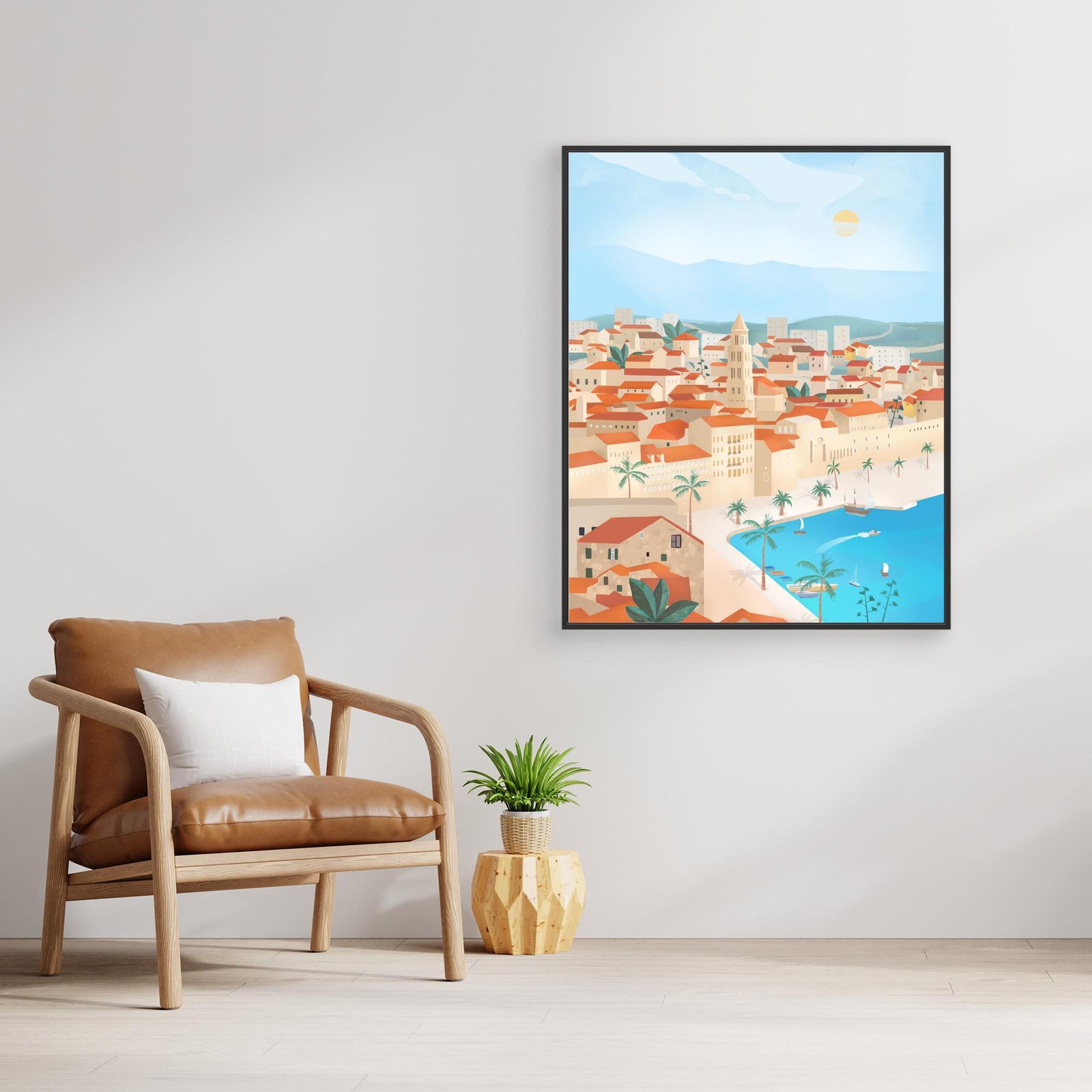 Canvas Print - Split, Croatia by Petra Lizde