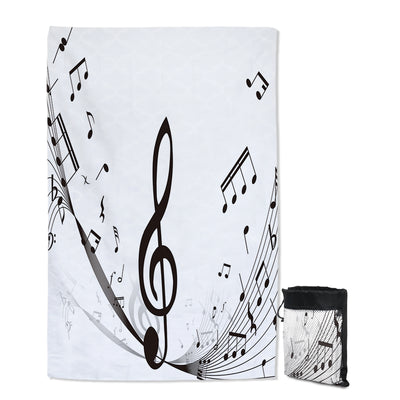 Music Lover Sand Free Towel