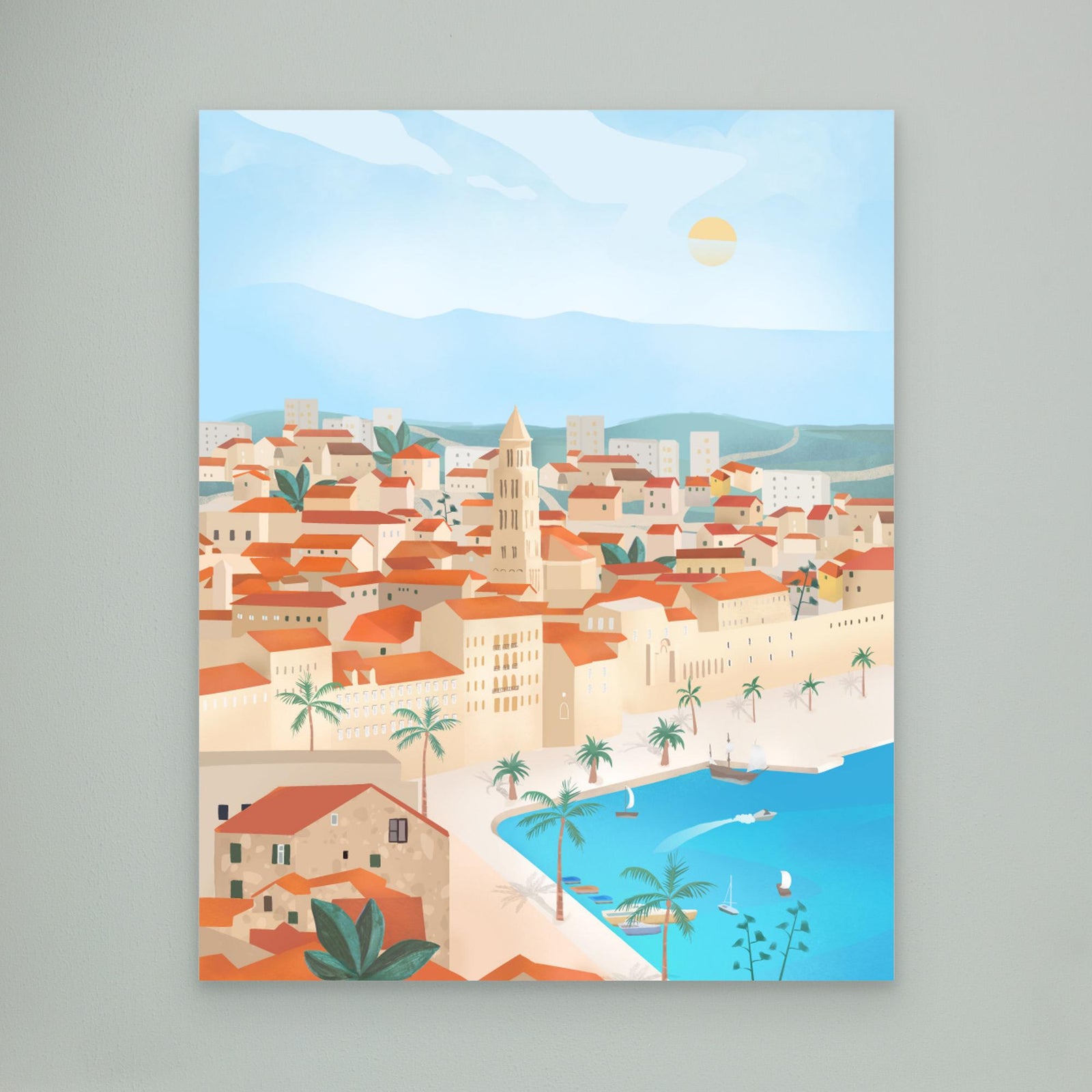 Canvas Print - Split, Croatia by Petra Lizde