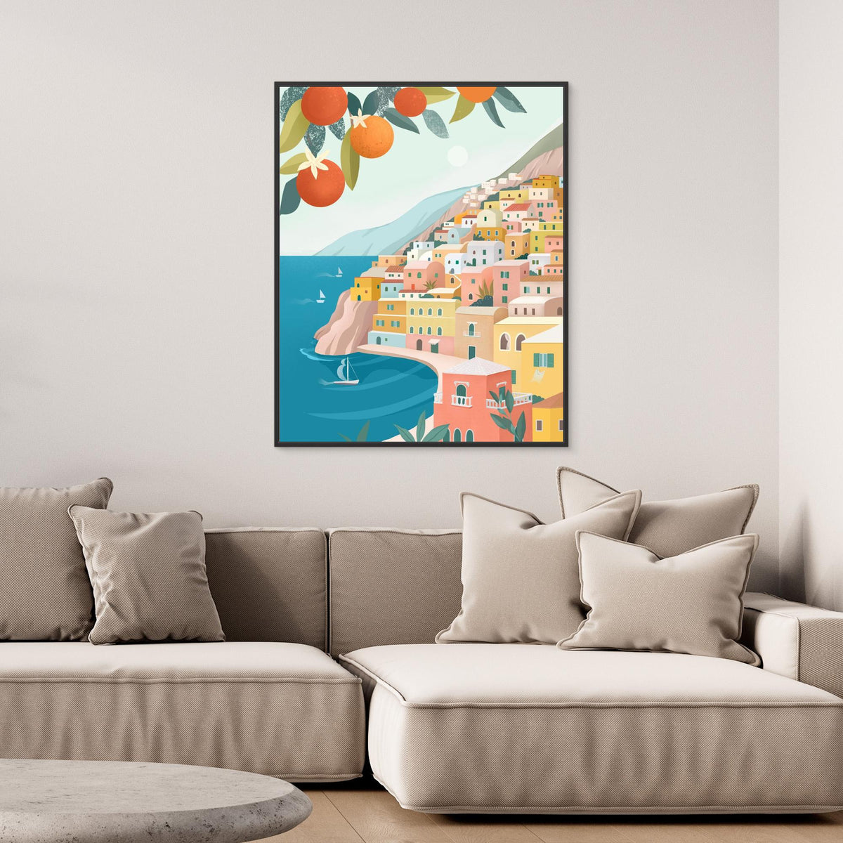 Canvas Print - Amalfi Coast