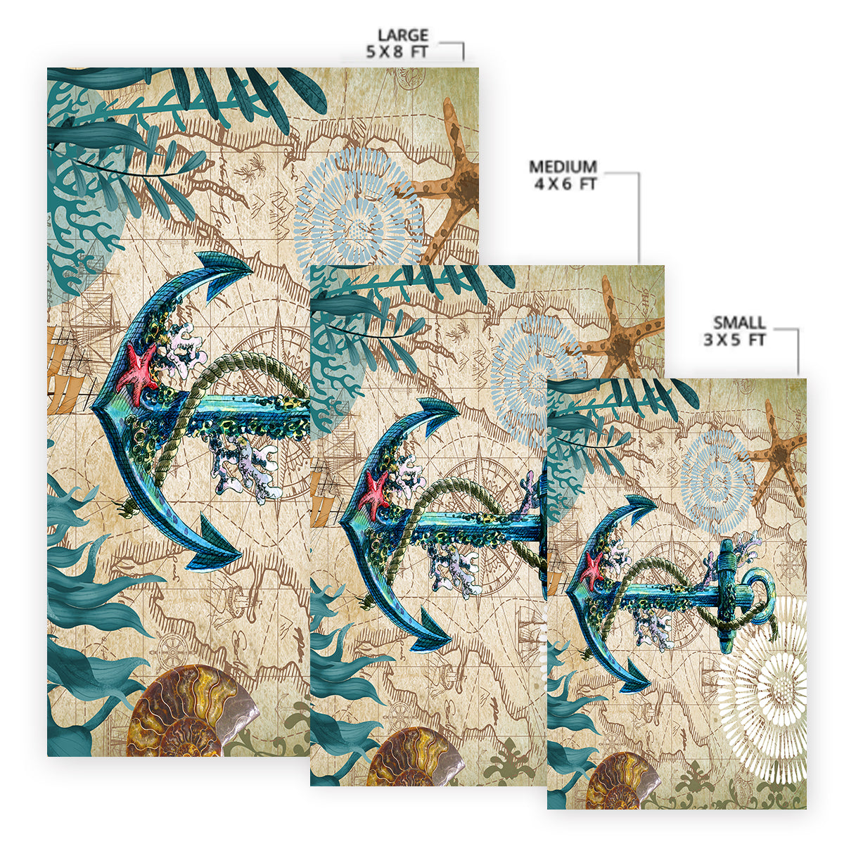 Anchor Love Area Rug