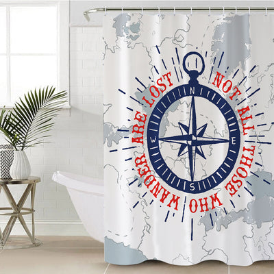 The Seafarer Shower Curtain