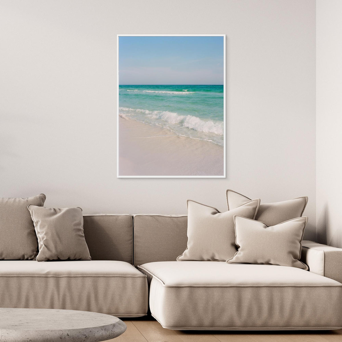 Canvas Print - Summer Waves by Bethany Young