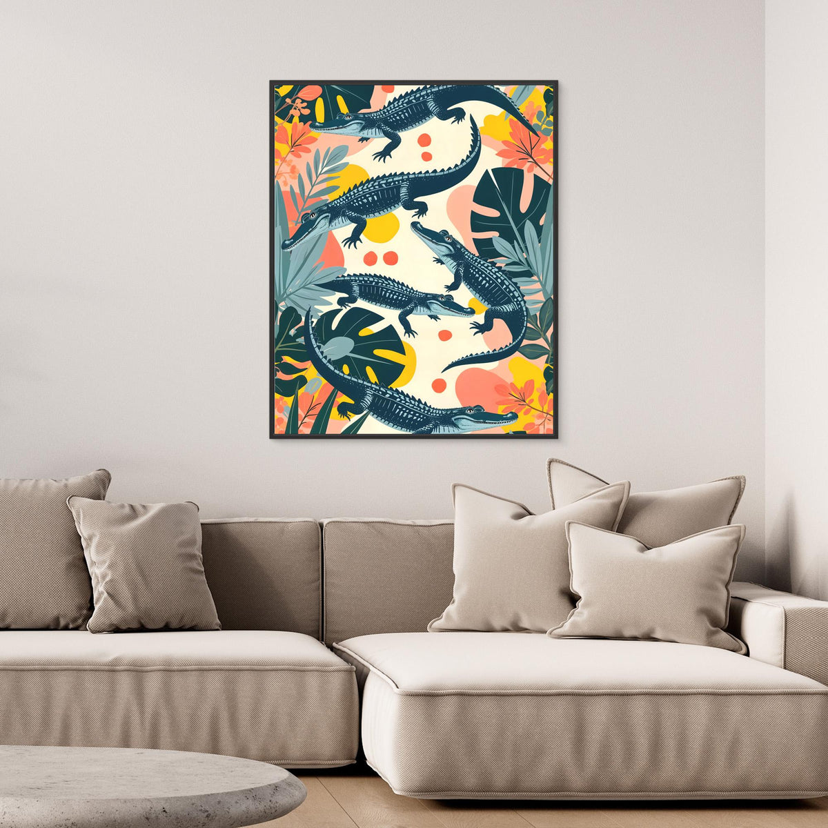 Canvas Print - Crocs by Uma Gokhale