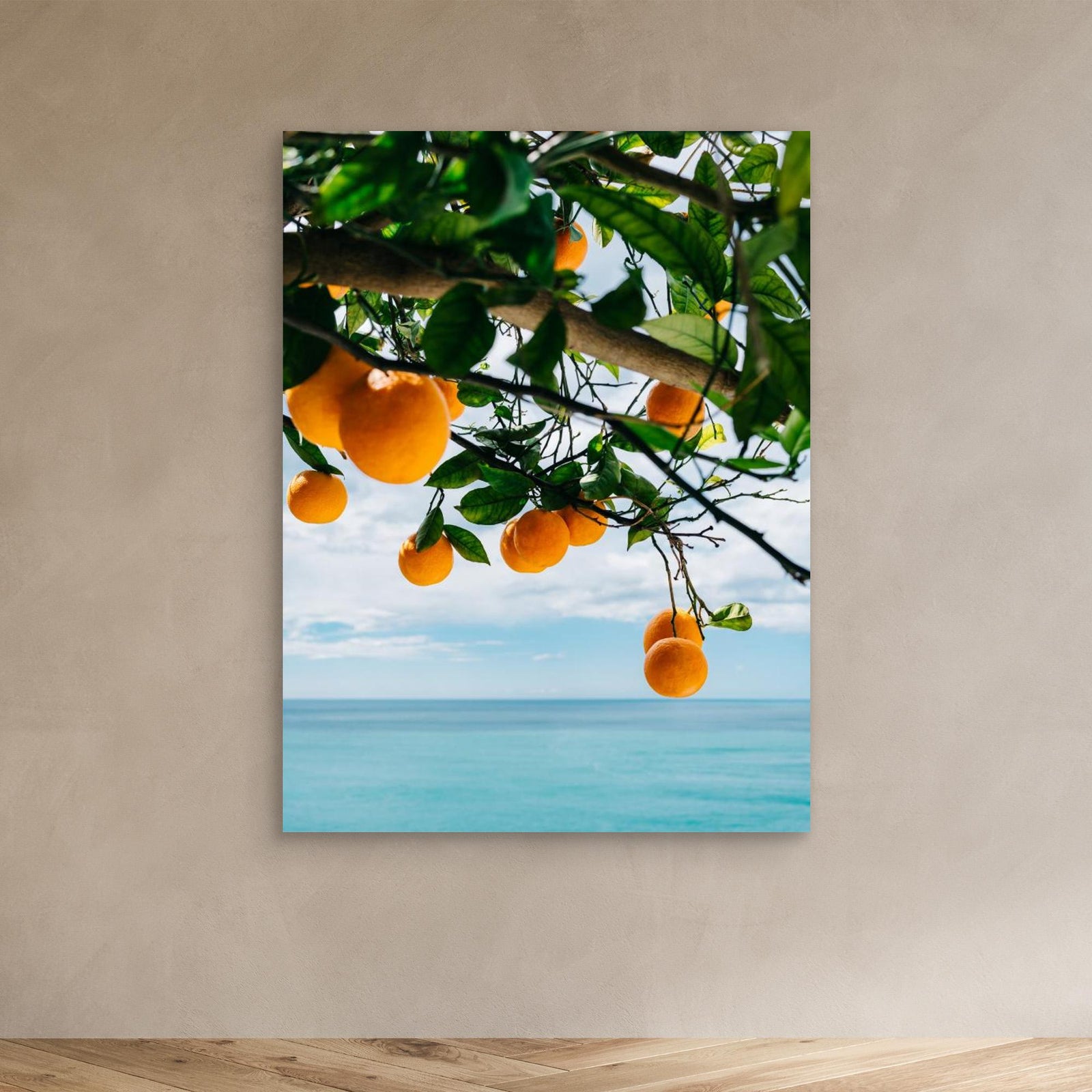 Canvas Print - Amalfi Coast Oranges IV by Bethany Young