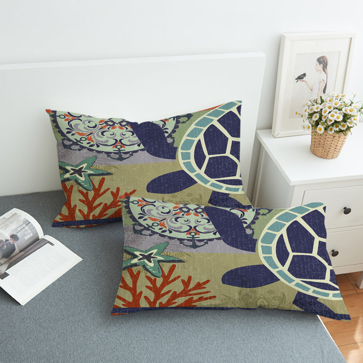 Sea Turtle Passion Bedding Set