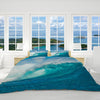 Ocean Wave Reversible Bedcover Set
