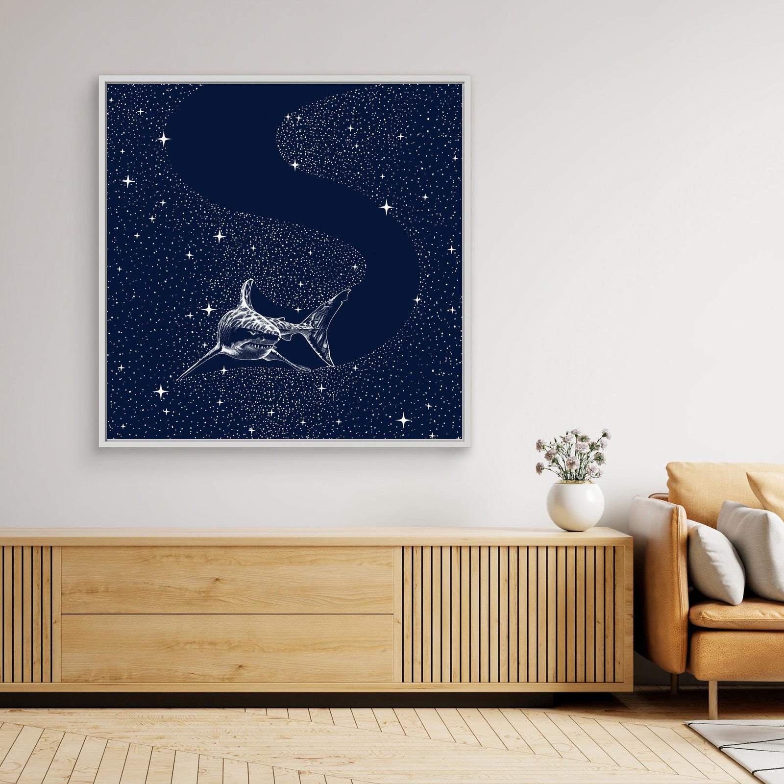 Canvas Print - Starry Shark by Alirıza çakir