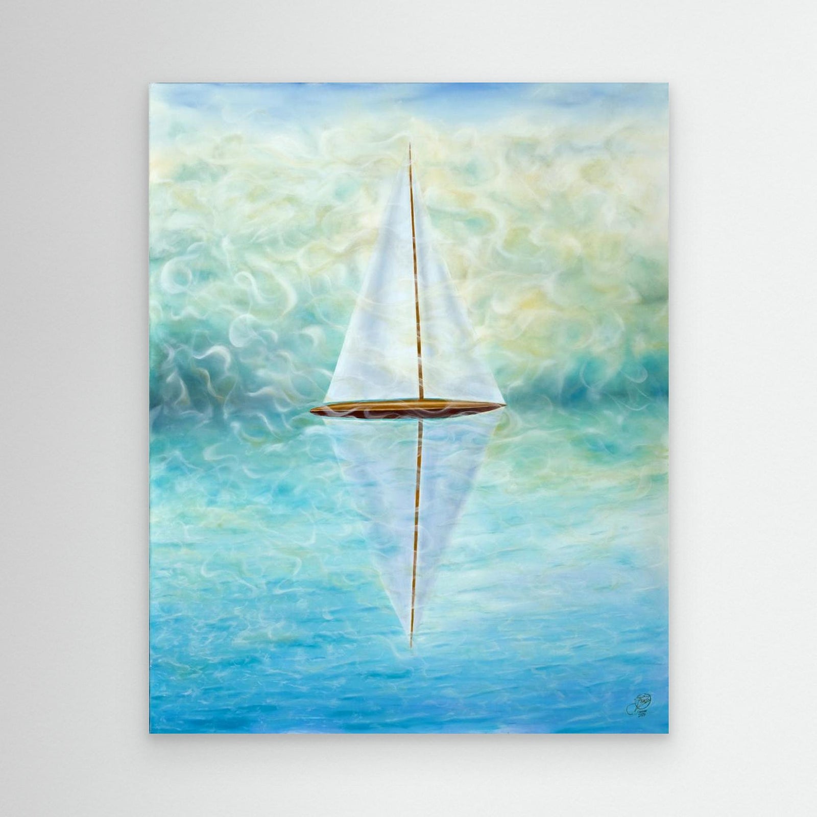 Canvas Print - Vessels by Zeal's Paintings