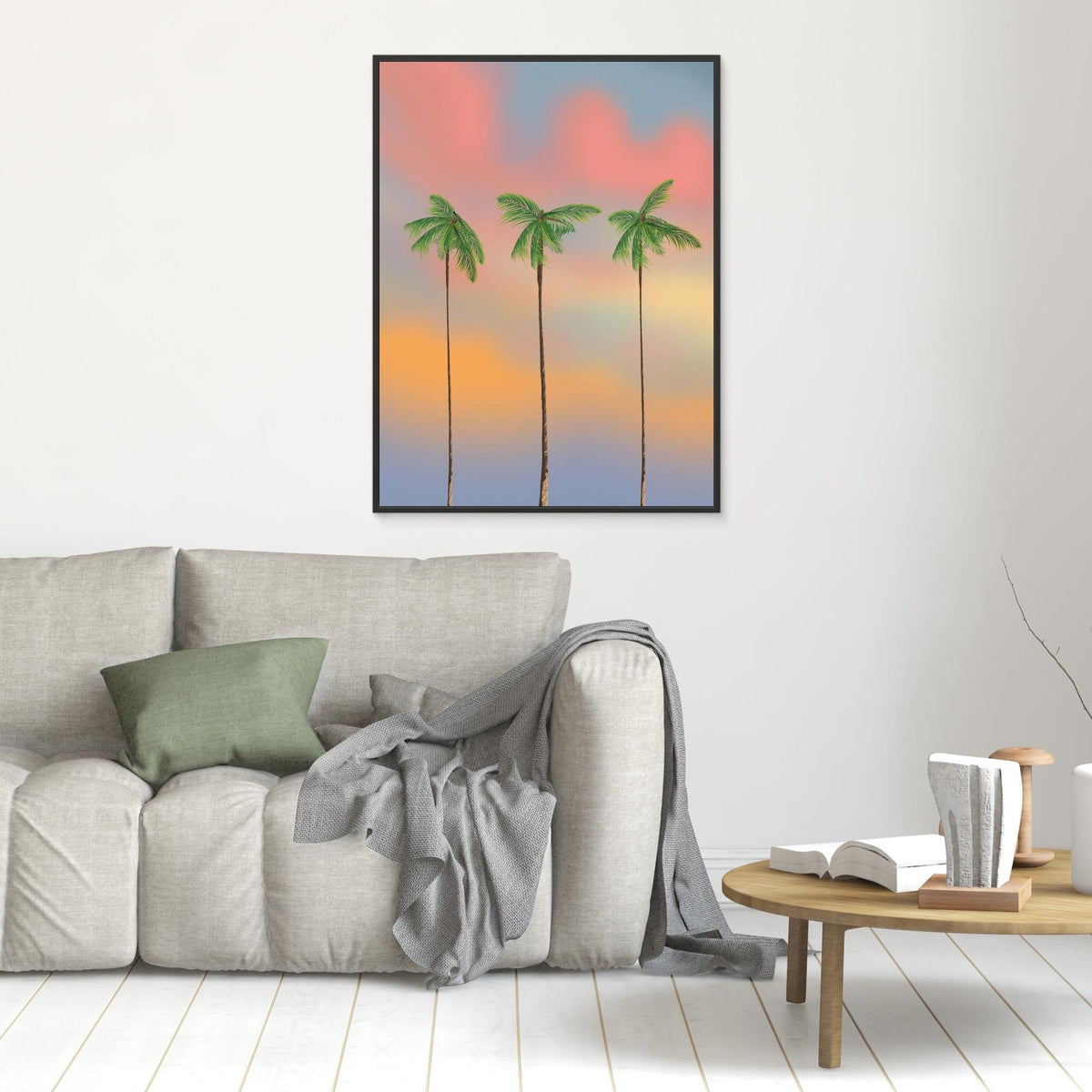 Canvas Print - Palms by Nicholas