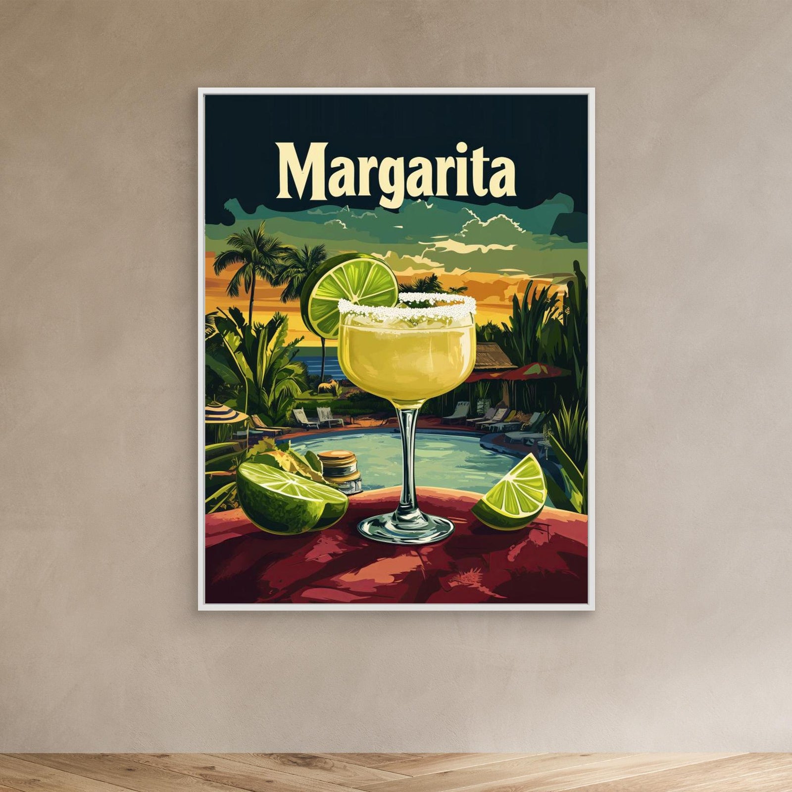 Canvas Print - Margarita Vintage by Andreas Magnusson