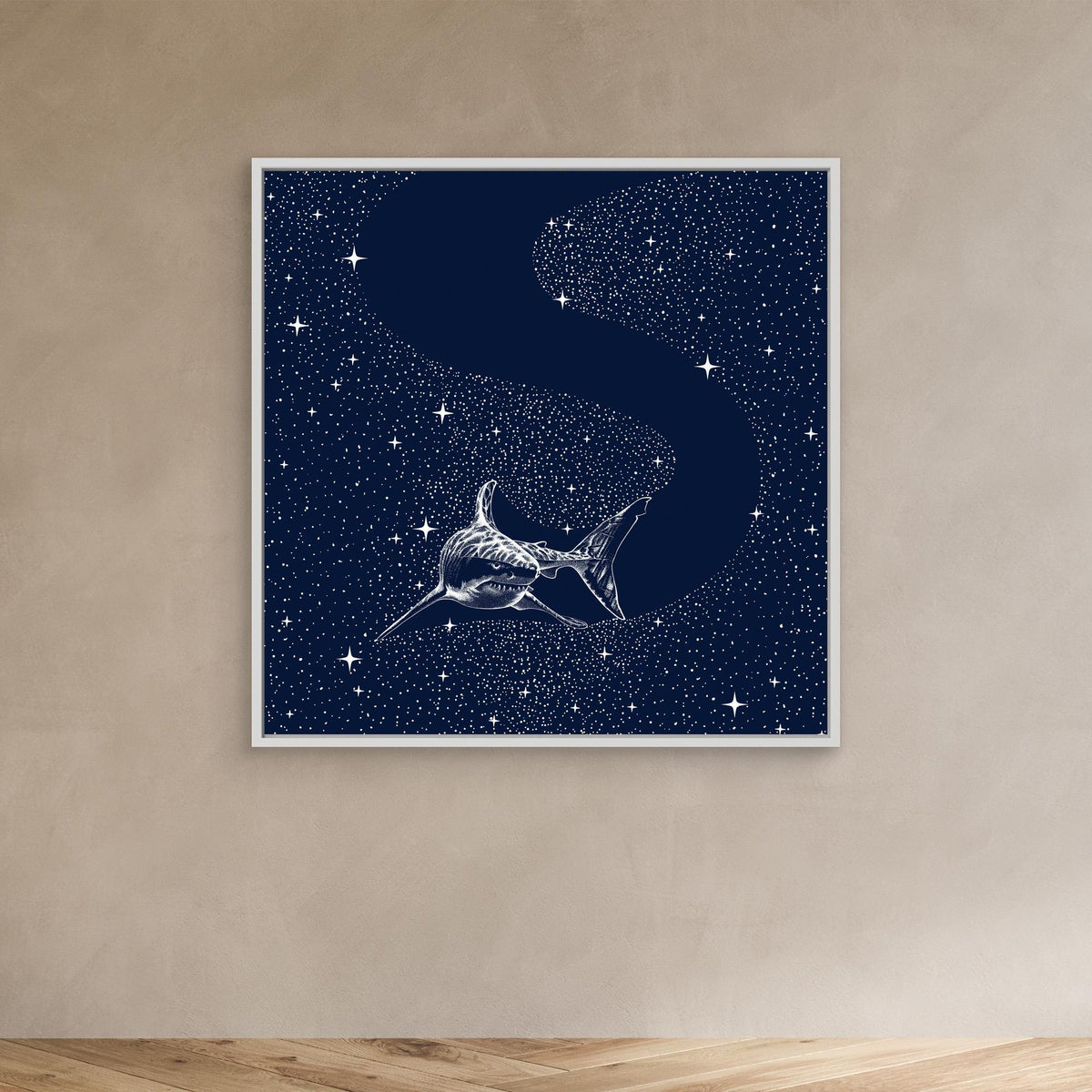 Canvas Print - Starry Shark by Alirıza çakir