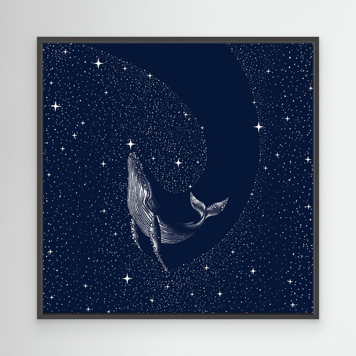 Canvas Print - Starry Whale by Alirıza çakir