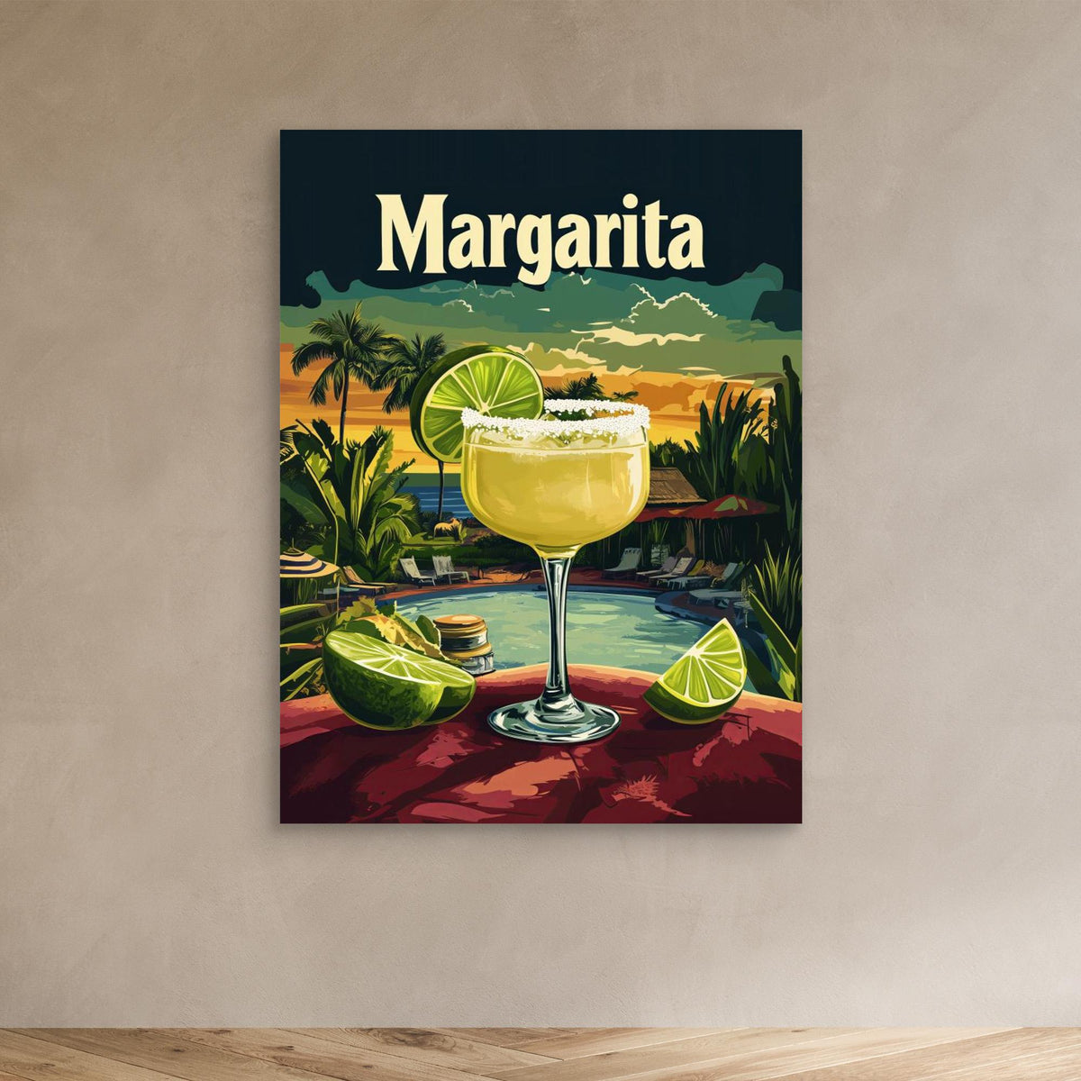 Canvas Print - Margarita Vintage by Andreas Magnusson