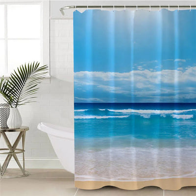 Peace of the Beach Shower Curtain