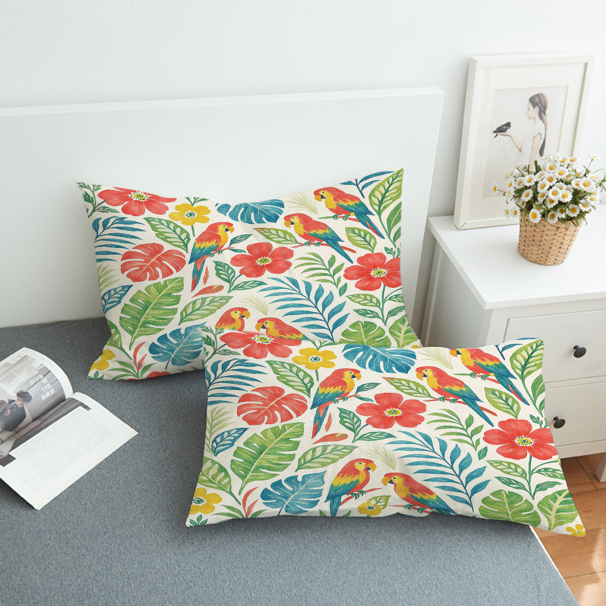 Classic Tropical Bedding Set