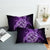 Purple Turtle Twist Pillow Sham