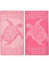 The Original Pink Turkish Turtle Beach Towel