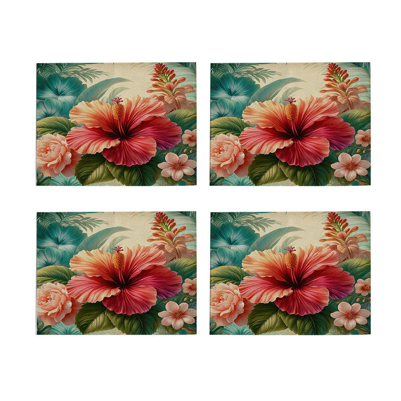 Hibiscus Flower Table Placemat