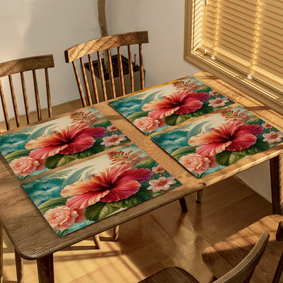 Hibiscus Flower Table Placemat