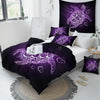 The Purple Turtle Twist Duvet Cover Set