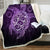 The Purple Turtle Twist Soft Sherpa Blanket