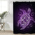 The Purple Turtle Twist Shower Curtain