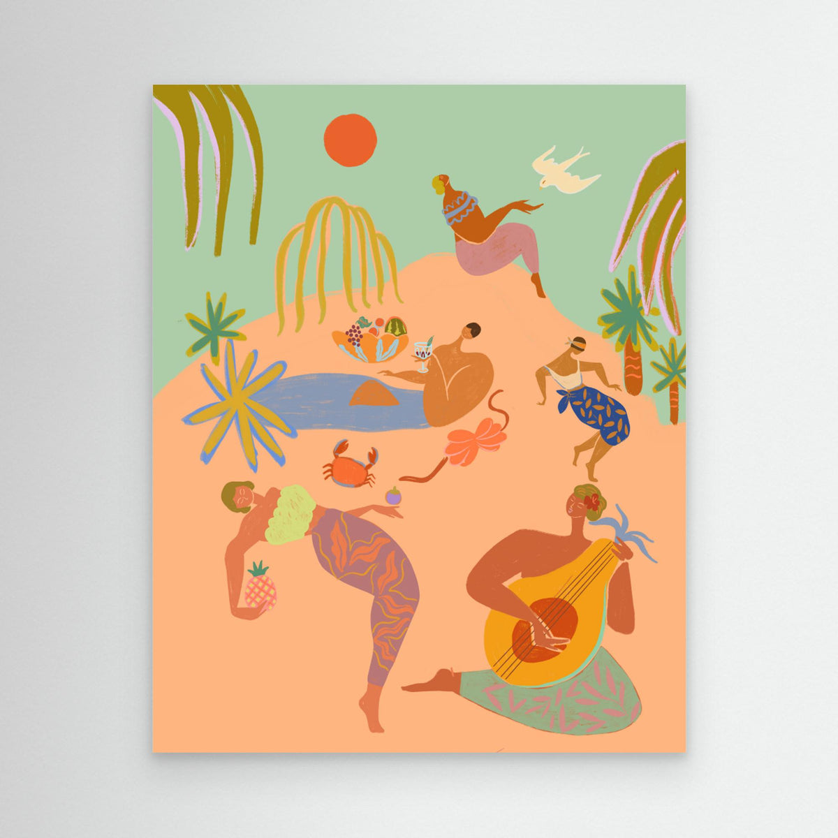 Canvas Print - Vacation by Arty Guava