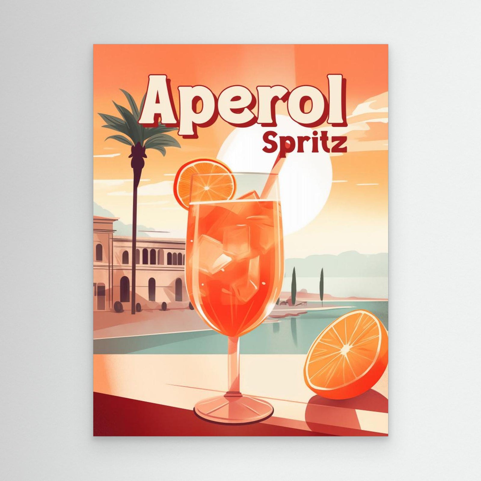 Canvas Print - Aperol Spritz Tropical by Andreas Magnusson