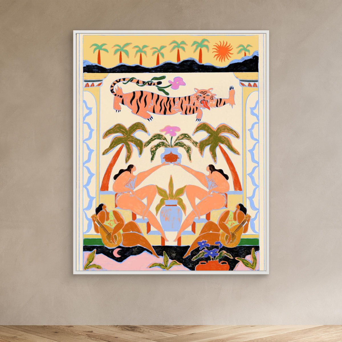 Canvas Print - Tropicana by Arty Guava