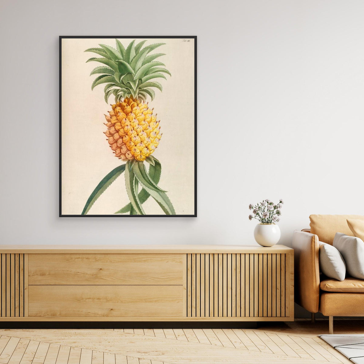Canvas Print - Ananas by Elizabeth C
