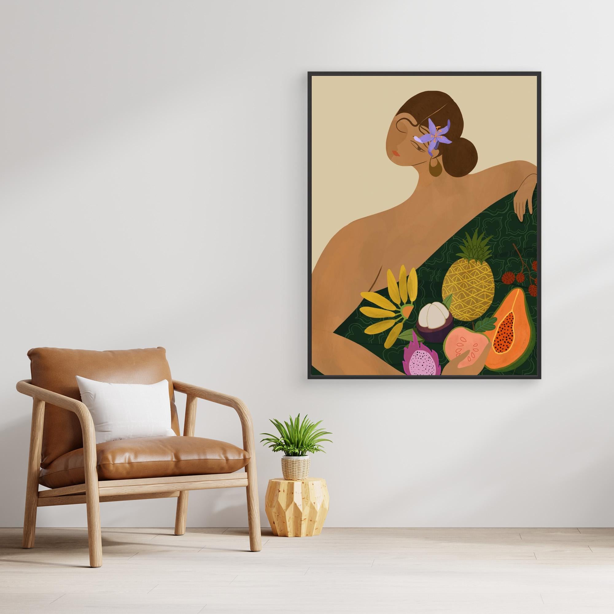 Canvas Print - Fruit Seller by Arty Guava
