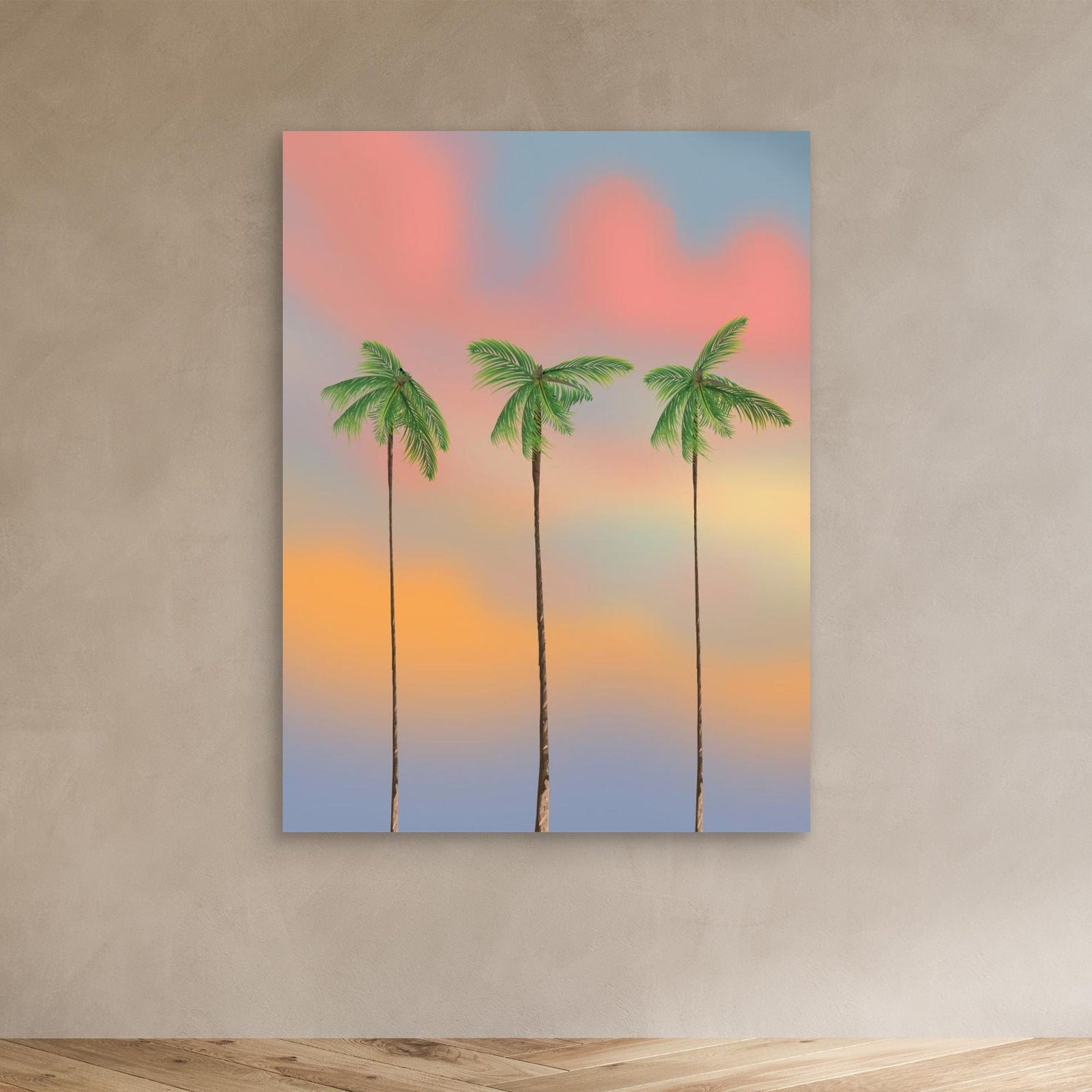 Canvas Print - Palms by Nicholas
