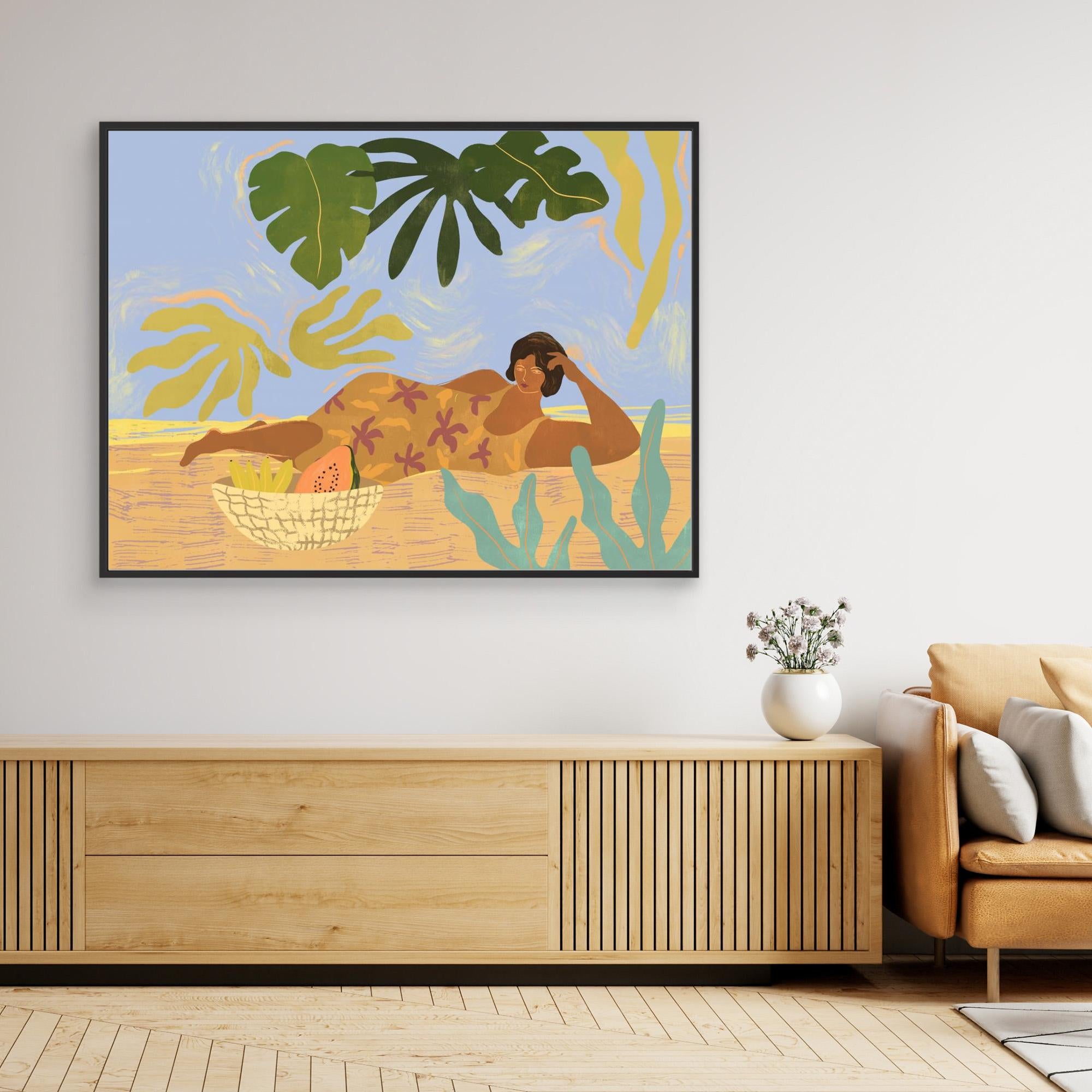 Canvas Print - Lazyday by Arty Guava