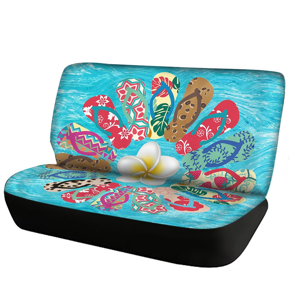 Flip Flop Flower Car Seat Cover