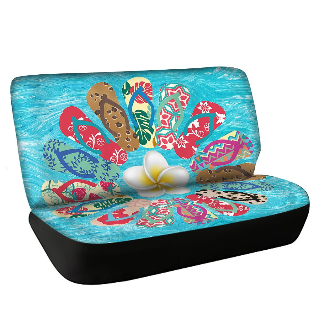 Flip Flop Flower Car Seat Cover