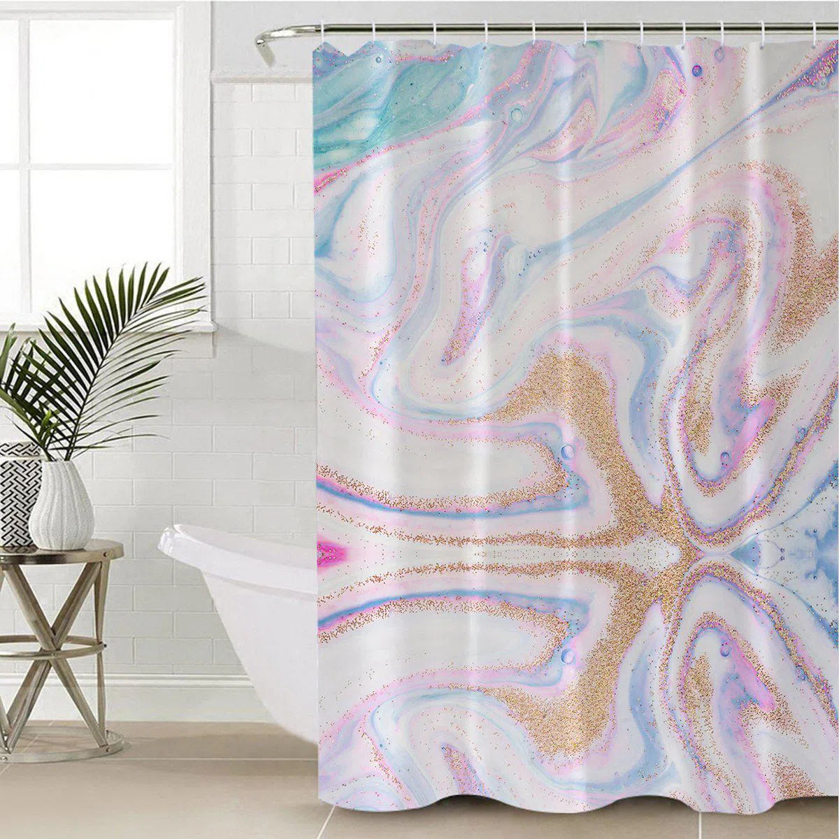 Renaissance Island Shower Curtain