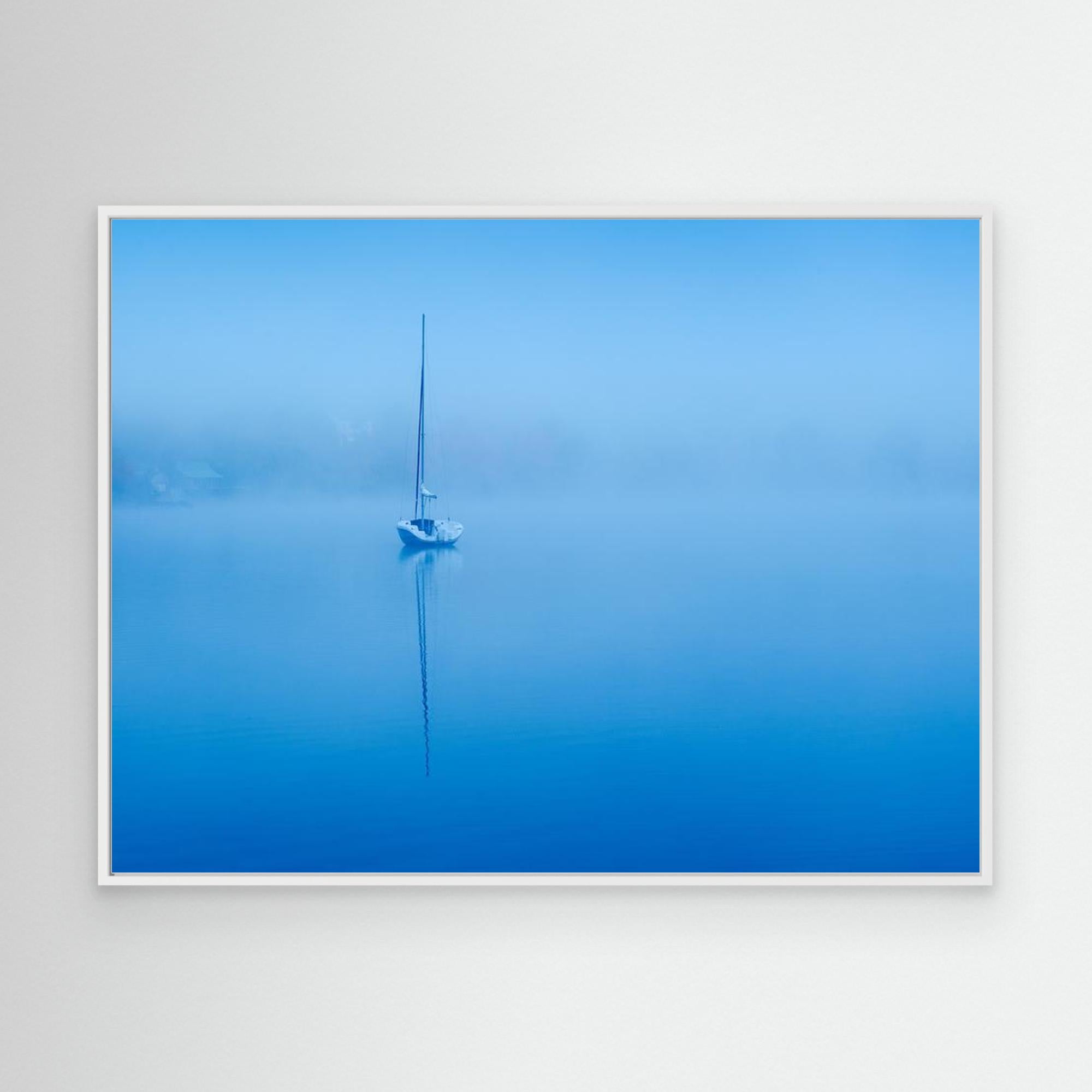 Canvas Print - Peaceful Blue Morning by David H Yang