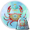 The Royal Crab Round Beach Towel