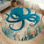 Octopus Love Round Area Rug