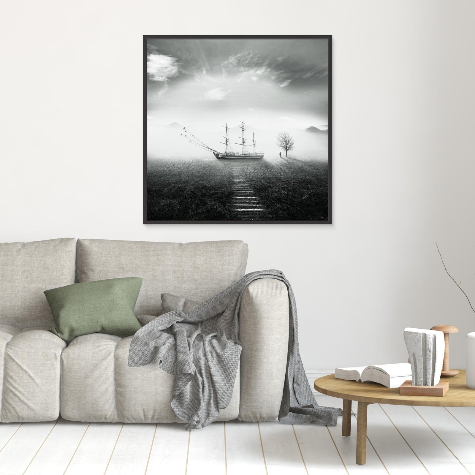 Canvas Print - Help by Hadi Malijani