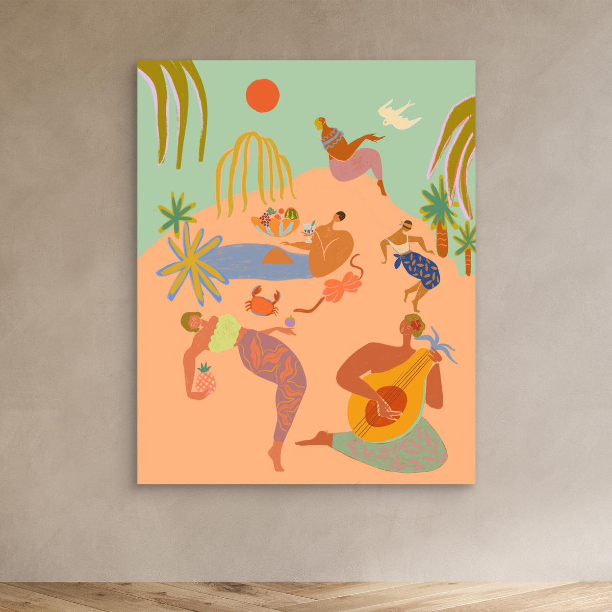 Canvas Print - Vacation by Arty Guava