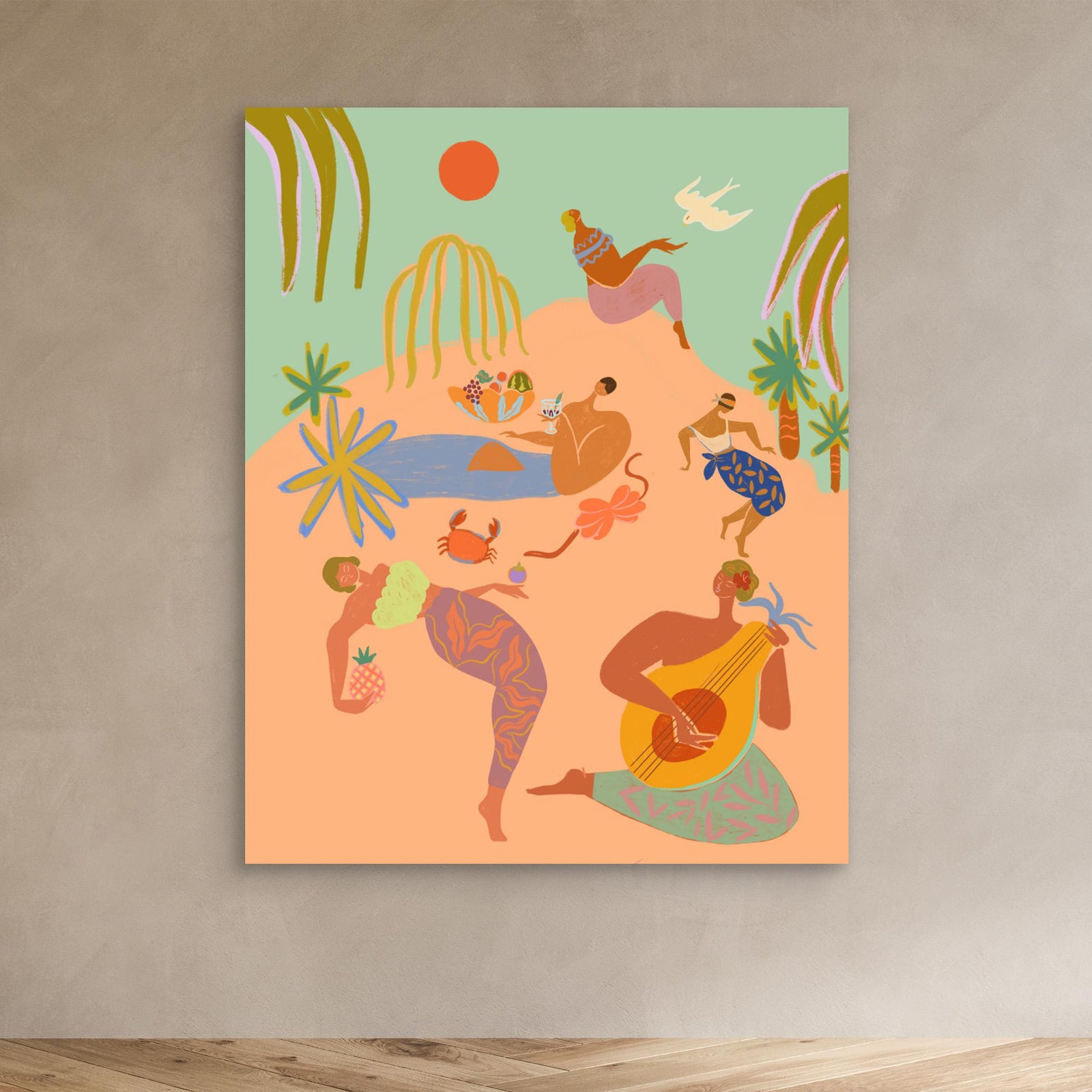 Canvas Print - Vacation by Arty Guava