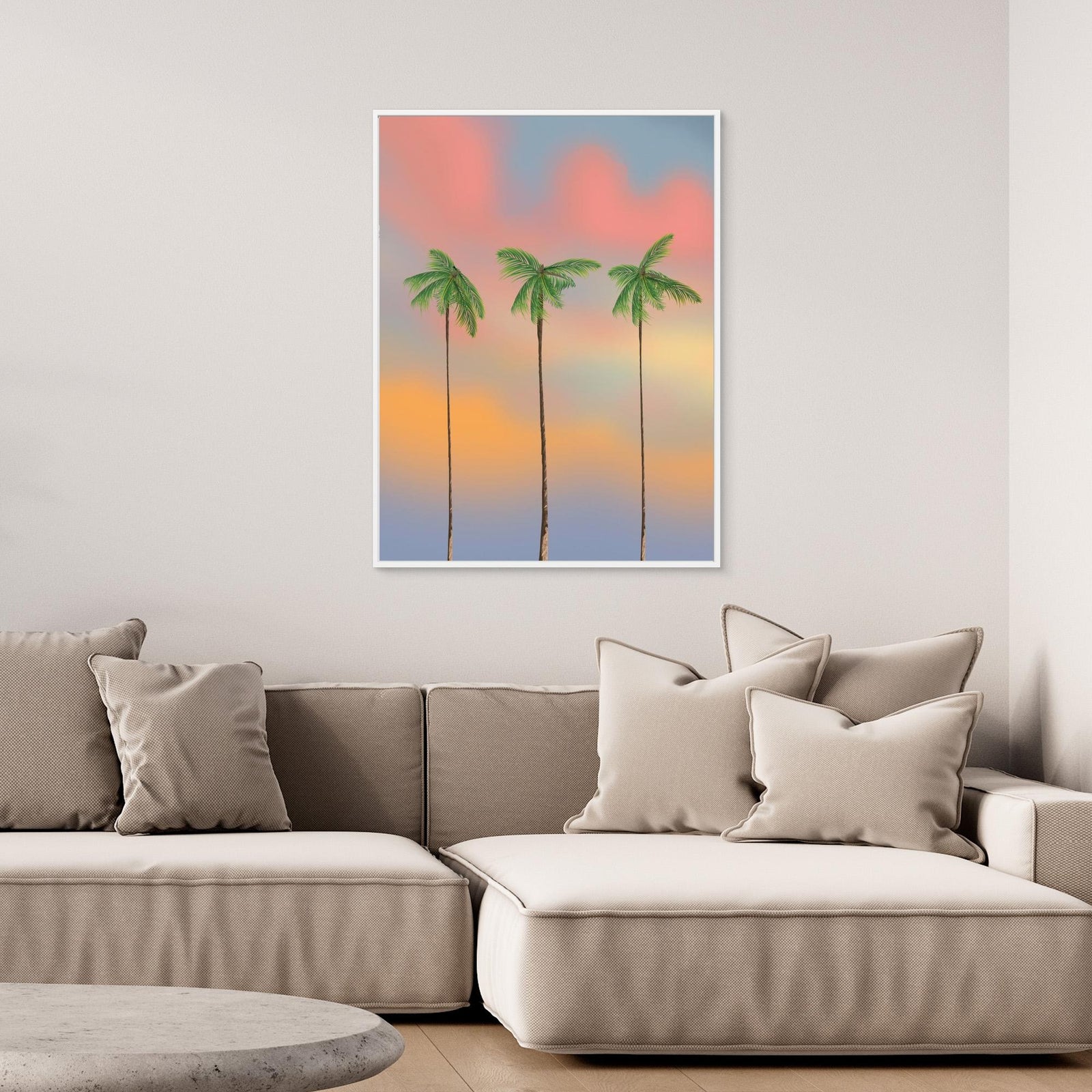 Canvas Print - Palms by Nicholas