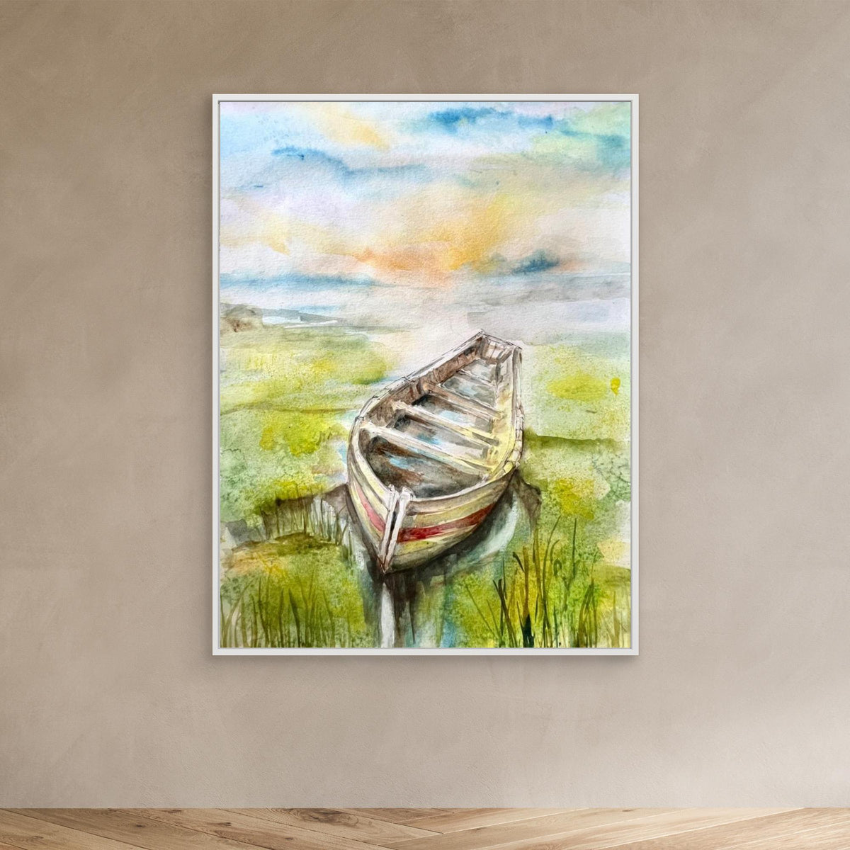 Canvas Print - Boat 2024 by Anda Bieza