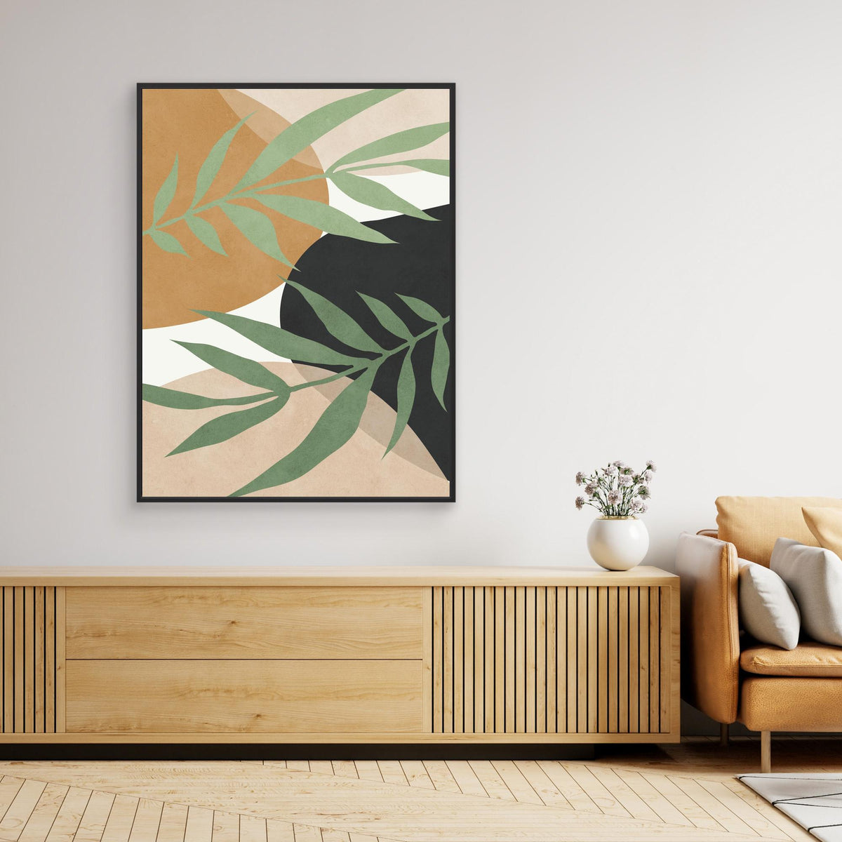 Canvas Print - Floral and Tropical 6 by Vitor Costa