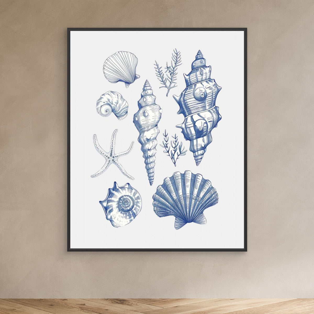 Canvas Print - Shell Collage by Jolly And Dash