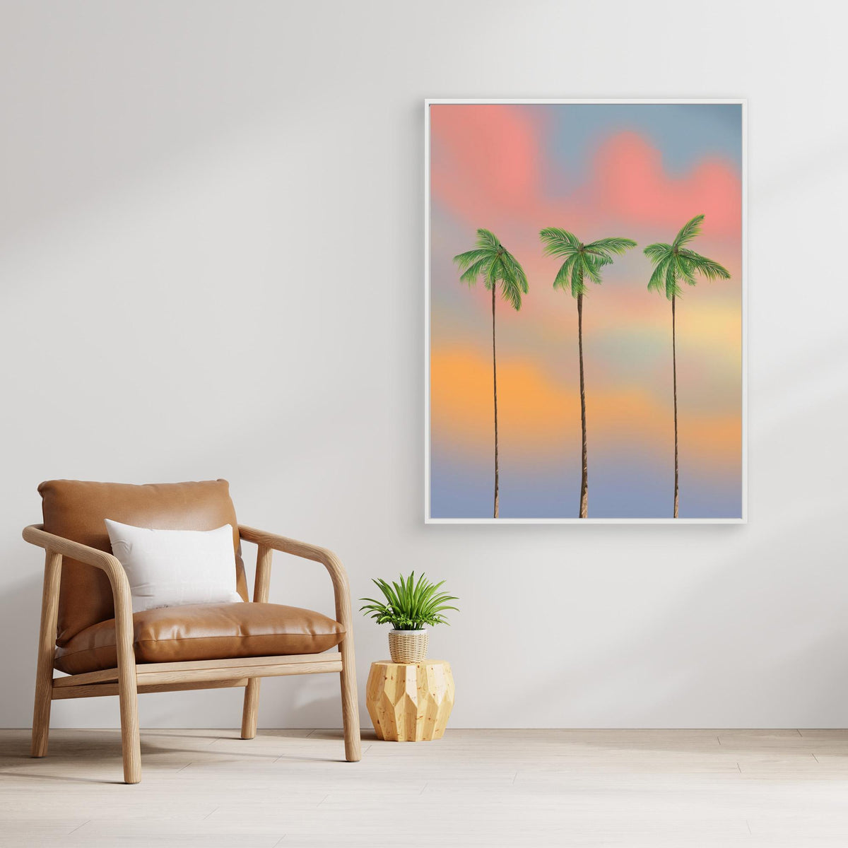 Canvas Print - Palms by Nicholas