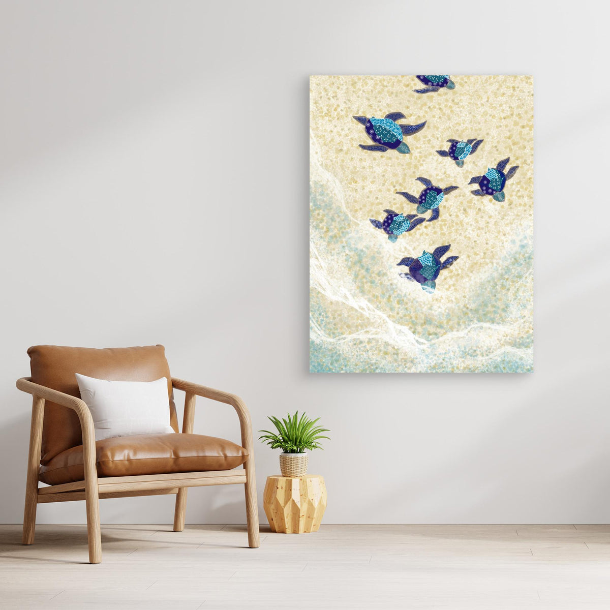 Canvas Print - Into survival by Art By The Ocean